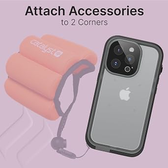 Catalyst Total Protection Case for iPhone 14-5X More Waterproof iPhone Case, Highly Responsive Screen and Face id, Survives up to 65% Higher Drops Black