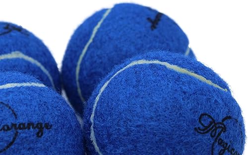 Miniatura 9 de Magicorange Pelotas de tenis, paquete de 60 pelotas de tenis de entrenamiento avanzado, pelotas de práctica, pelotas de juego para perros y