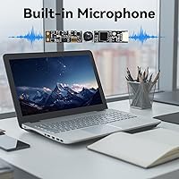 Vista 5 de Cámara USB de enfoque automático de 16 MP con micrófono para computadora Mini UVC USB2.0 Lightburn Cámara Micro USB Seguridad PC Cámaras Módulo