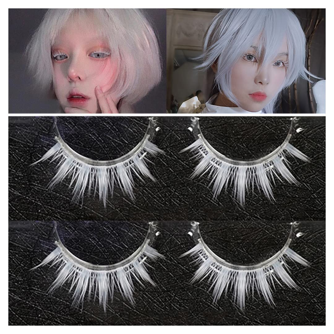 1ペア　白い　つけまつげ　ホワイト 1ペア 白い つけまつげ ホワイト つけま 白のおすすめ人気商品一覧