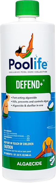 Poolife Defend Plus Algaecide 1クォート