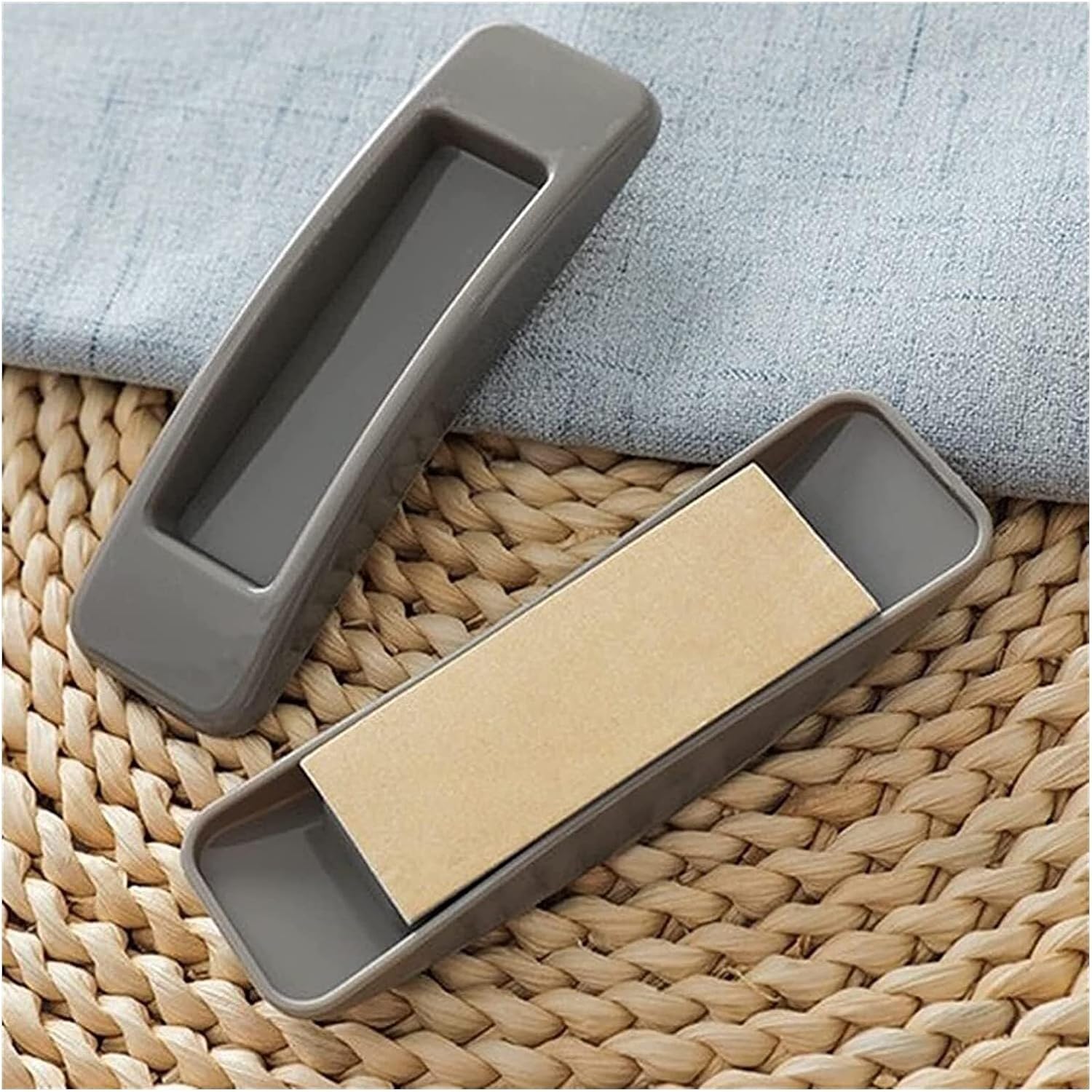 Hardware Convenient and Simple 2pcs/Set Self-Adhesive Sliding Door Pull Window Handle Cupboard Cabinet Kitchen Drawer Knobs Furniture Accessories (Size : 3)
