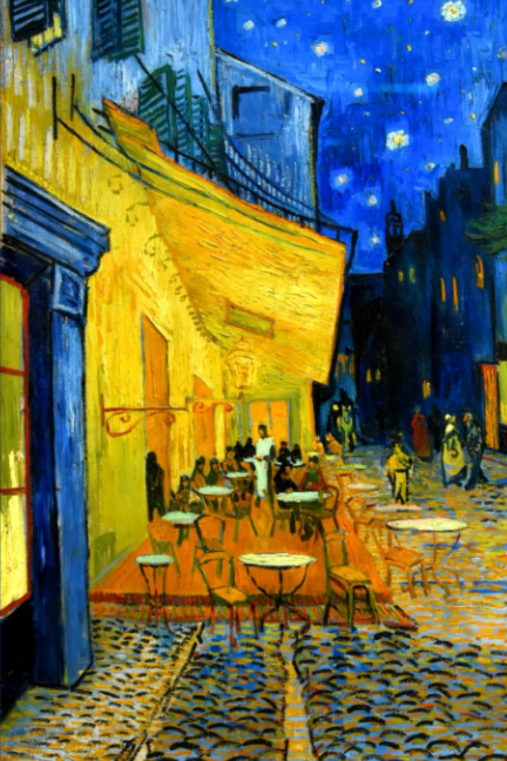 Café: Lined Journal - Diary - Notebook, Gifts for Art Lovers, (Van Gogh)