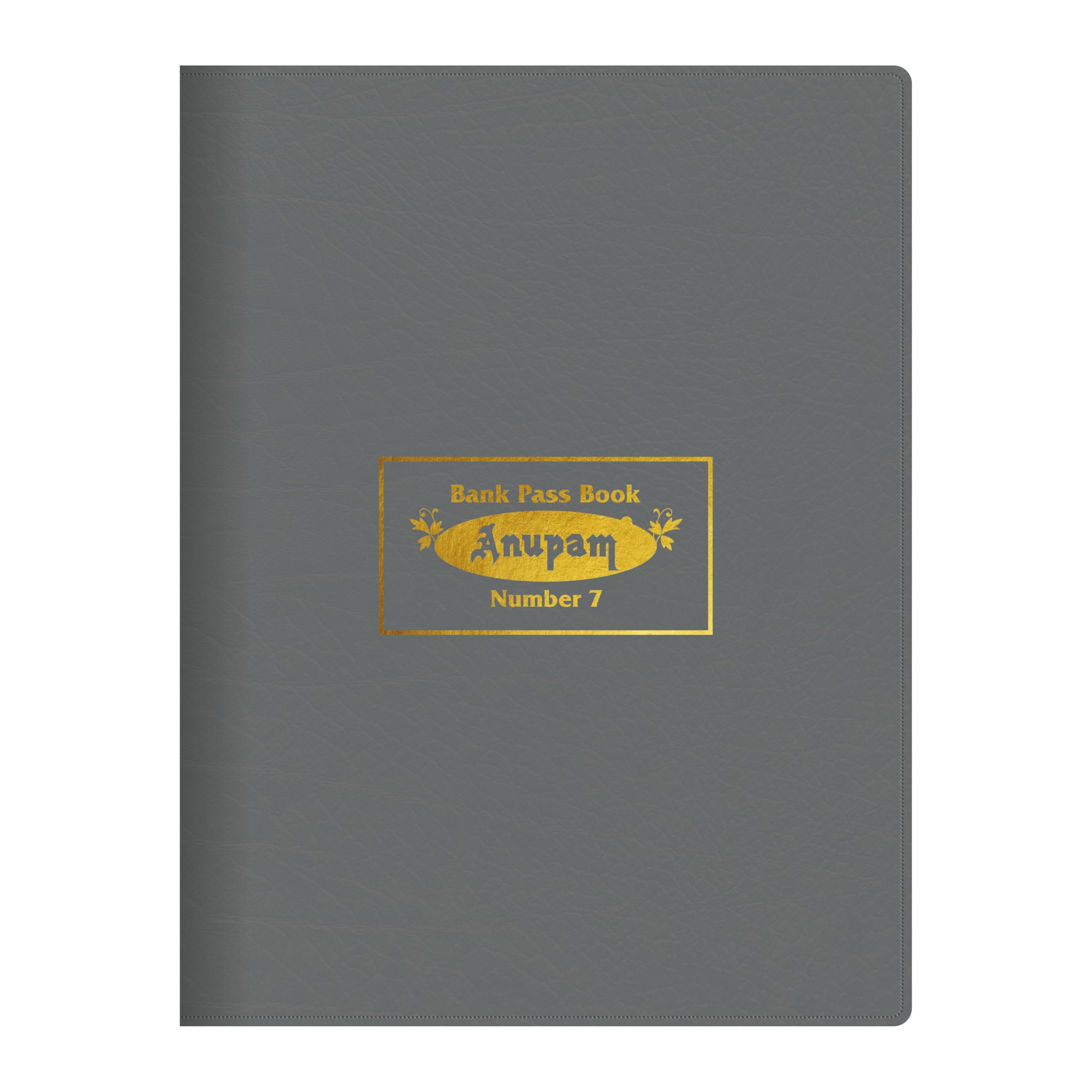 Anupam Bank Pass Book No. 7 (21cm x 16cm) Premium Robust Material