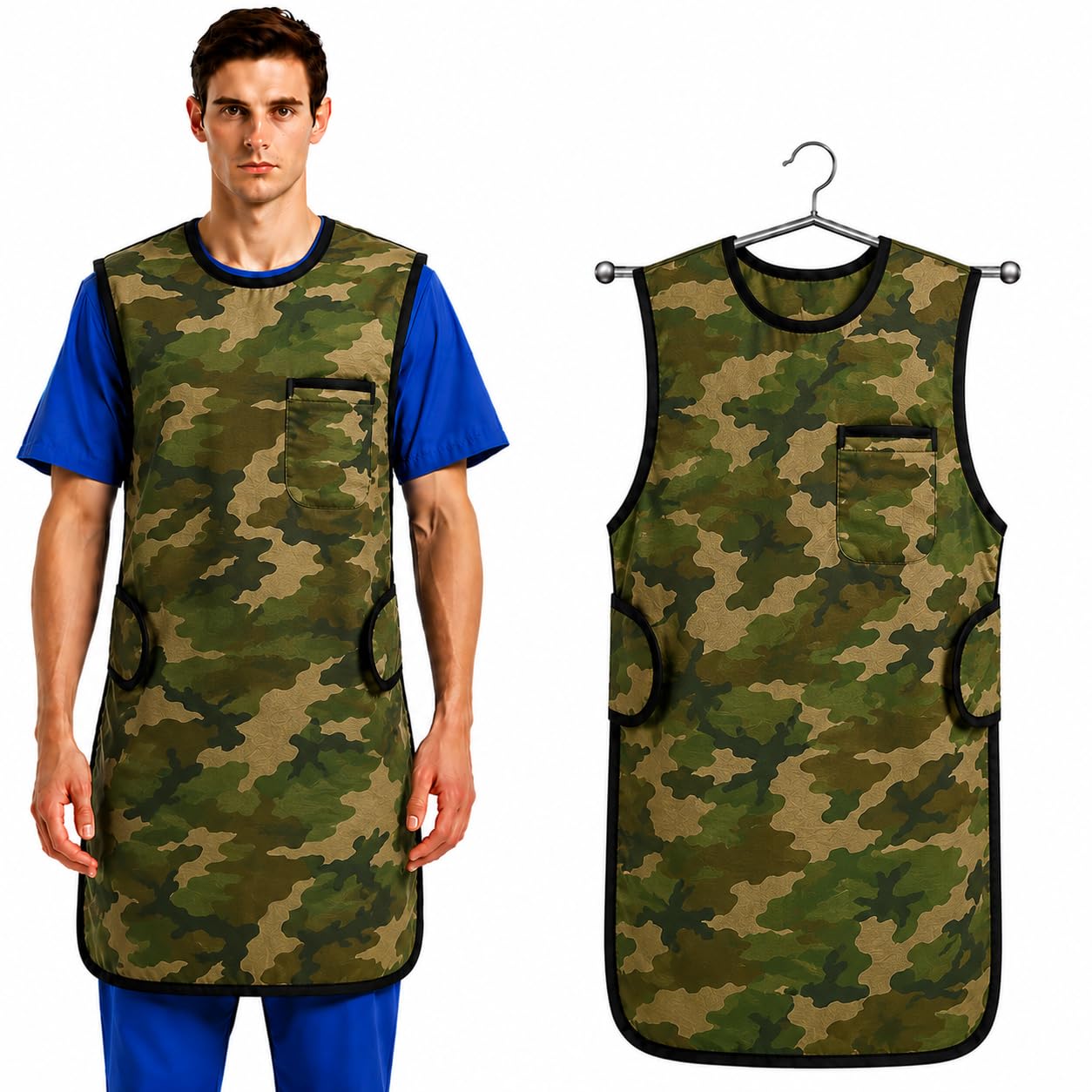 0.5mmpb Xray Lead Apron for Xray with Hanger,Lead Gown,Dental Xray Shield