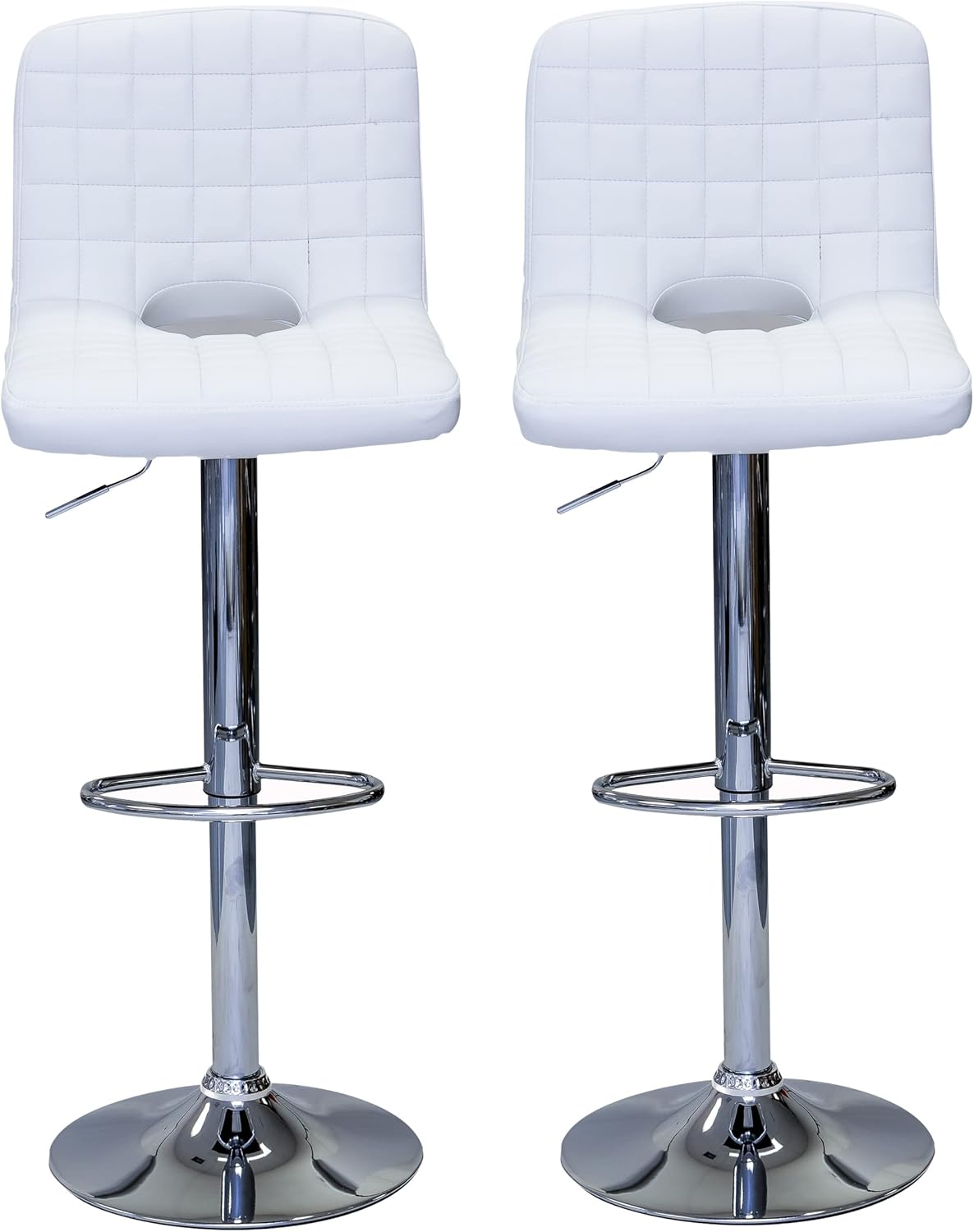 Viscologic 2 X Monoco Swivel Leatherette Adjustable