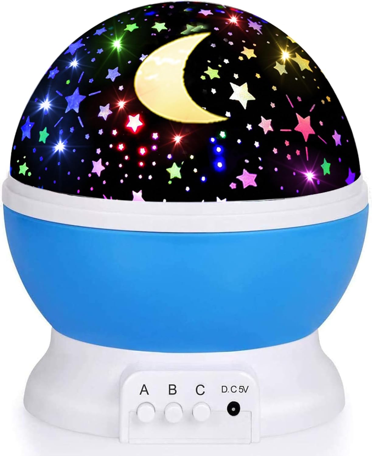 Night Light for Kids Night Light Projector,Baby Night Lights for Bedroom,Star Projector Galaxy Light Star Lights for Bedroom, Glow in The Dark Stars for Ceiling, Baby Sensory Toys, Kids Room Decor