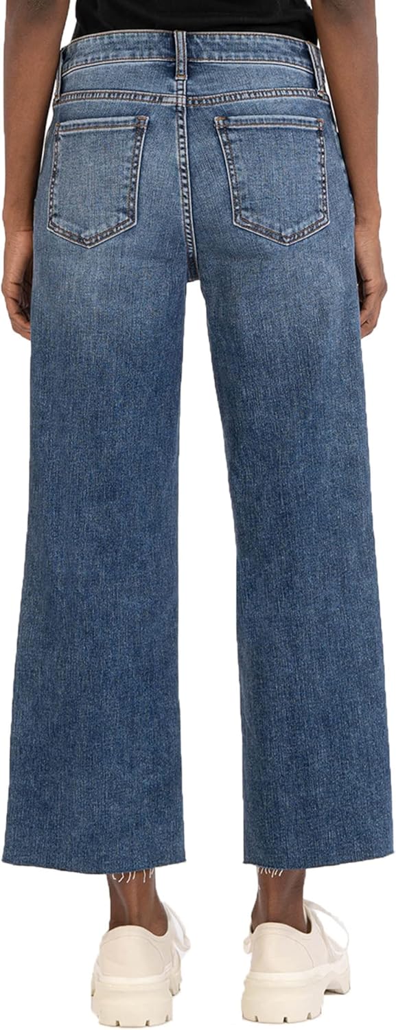 KUT from the Kloth Charlotte High-Rise Culottes in Commendatory - Image 2