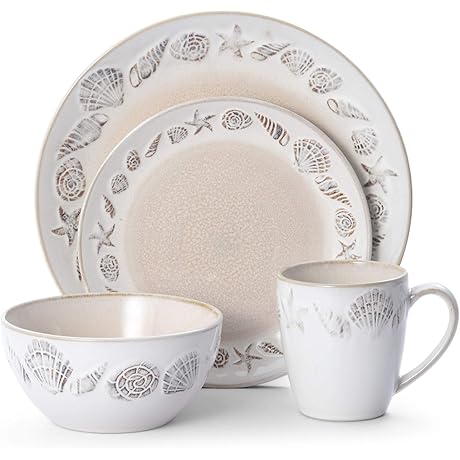 Pfaltzgraff Panama Coastal Dinnerware Set for 8