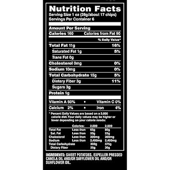 Terra Sweet Potato Chips, 6 Oz