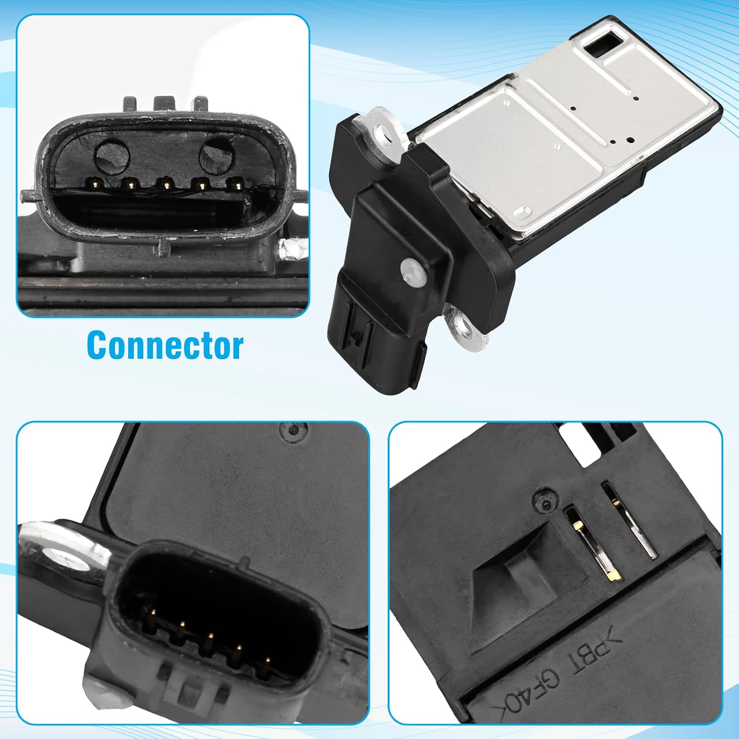 Mass Air Flow Sensor MAF Compatible With 4Runner GX460 GX470 Land Cruiser LX470 LX570 Prius Sequoia Tacoma Tundra 22204-0F030