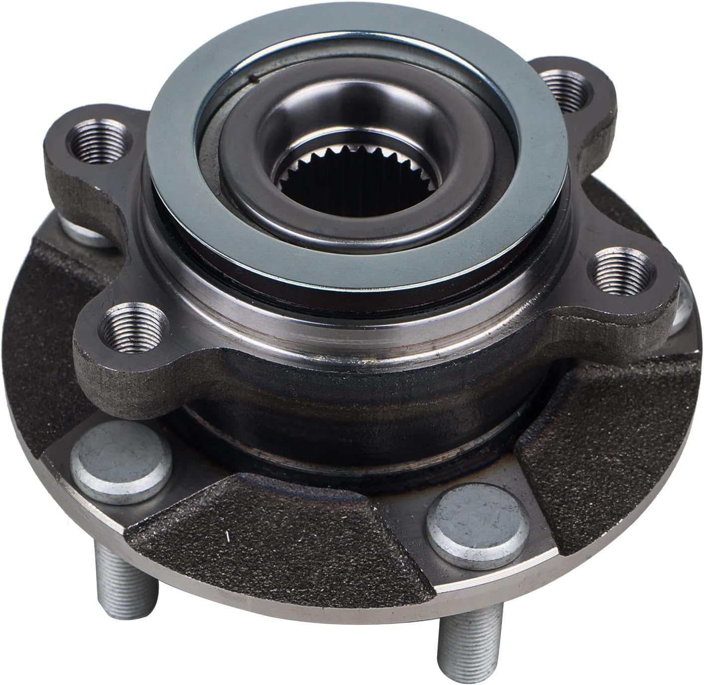 KUSATEC 513298 Front Wheel Bearing and Hub Assembly Compatible with Nissan Rogue 2008-2013, Select 2014 2015, Sentra 2.5L 2007-2012, 5 Lug Bolts