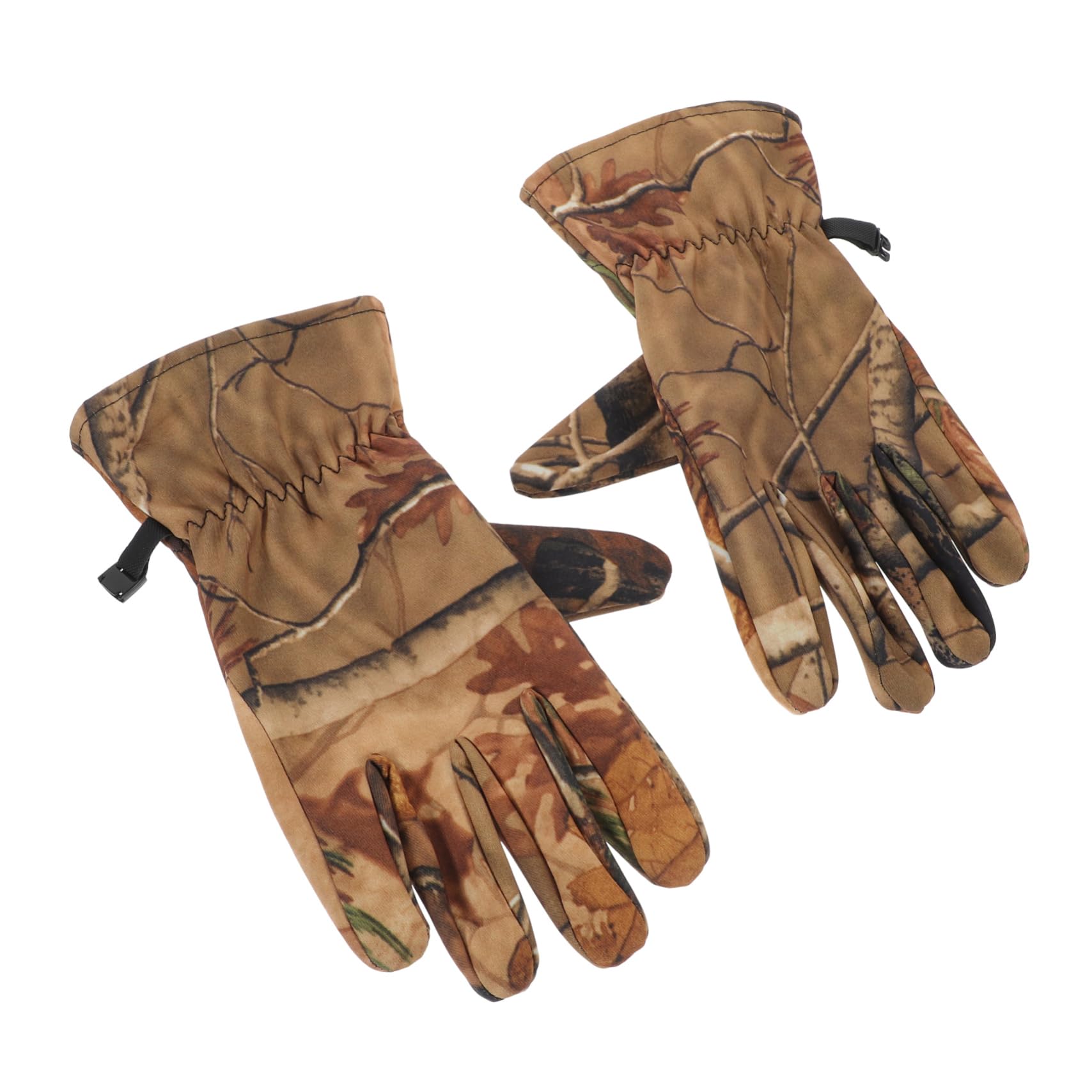 Mipcase Guantes Cálidos de Caza Diseño y Polar Fleece Ligero para Esquí y Caza en Camuflaje, Antideslizante