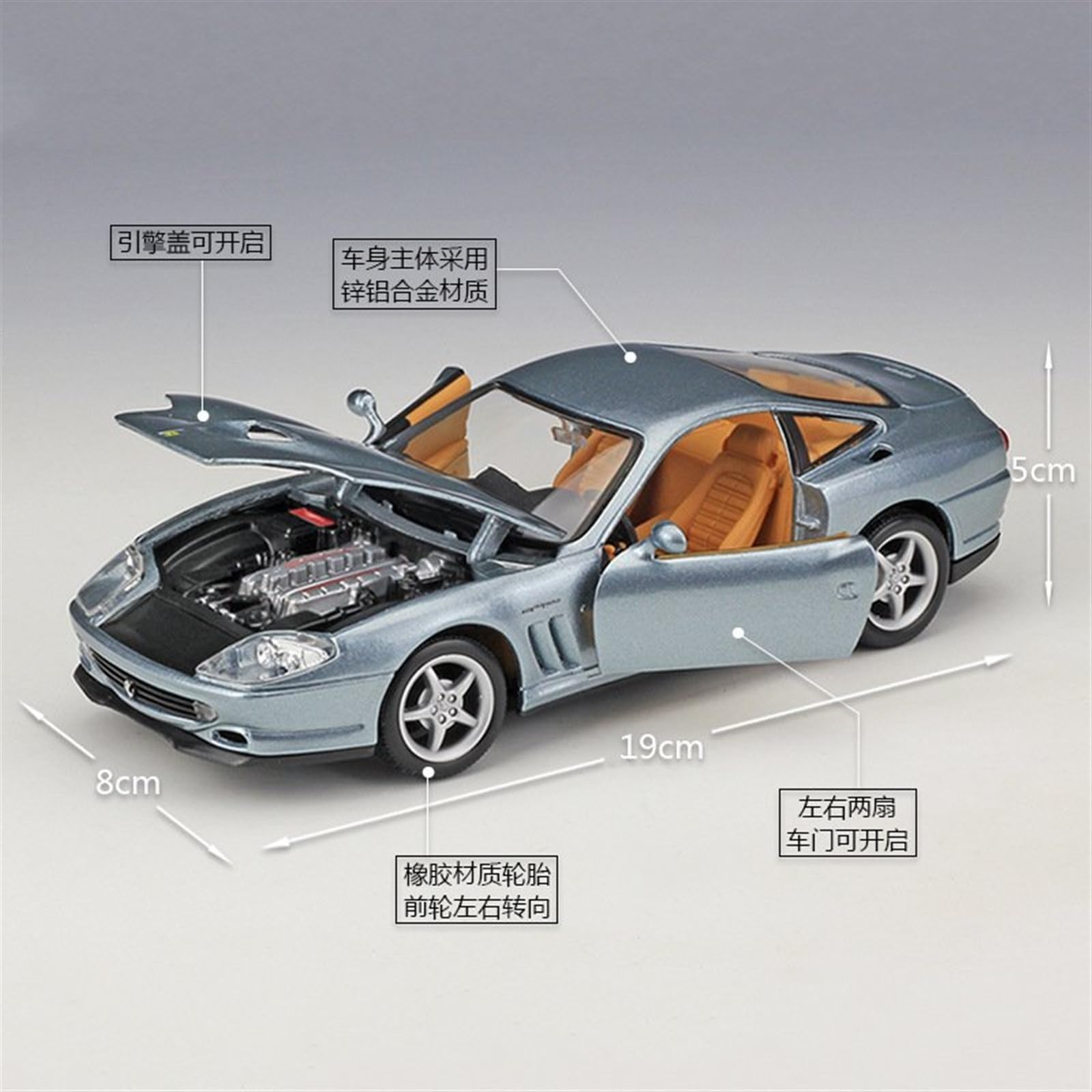 Amazon.co.jp: Model Car Toys 1:24 Ferrari 550 Maranello