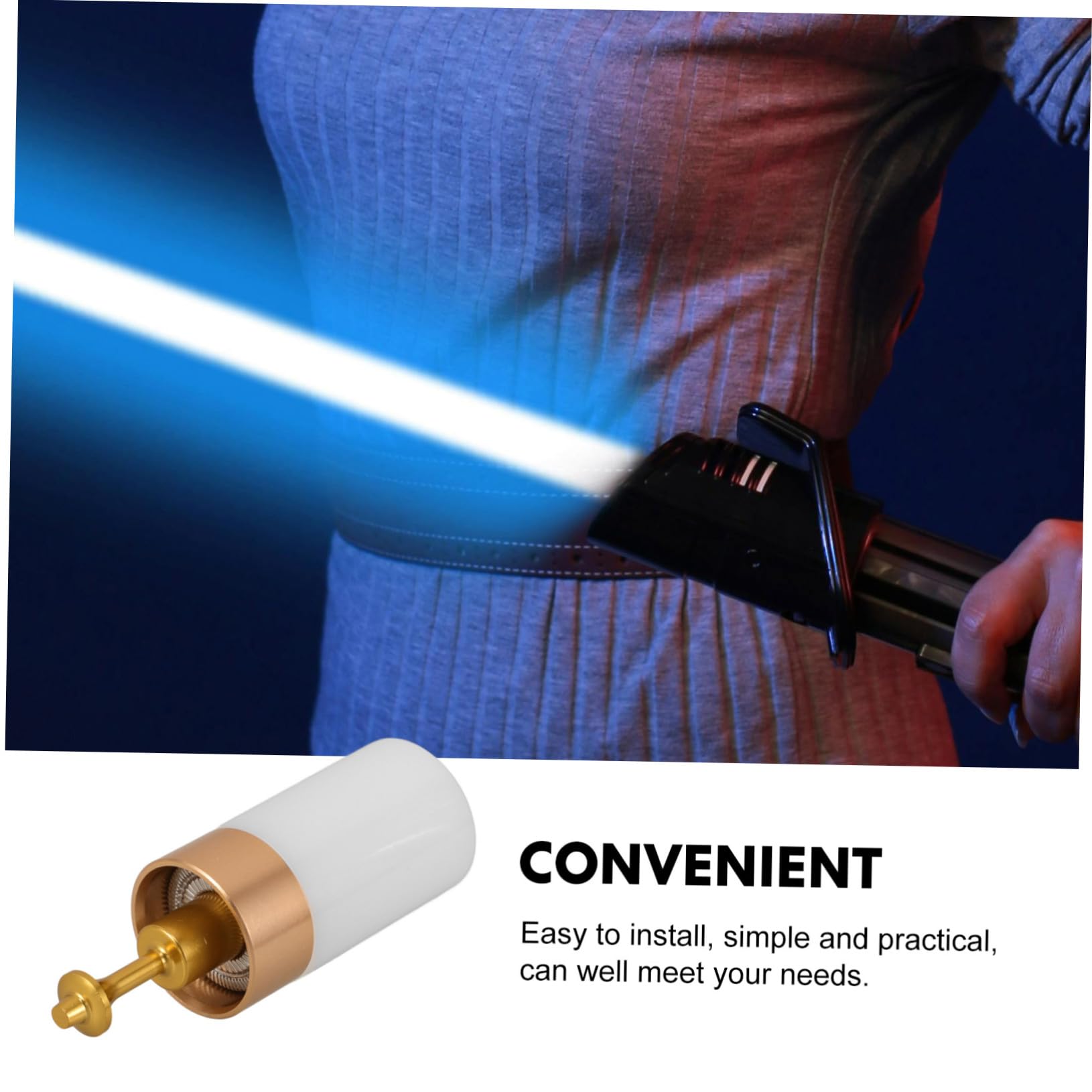 Bouchons De Poignée D'épée Laser Métal Pièces De Rechange Compatibles 7/8 Pouces Accessoires DIY
