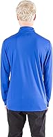 Vista 3 de Ultra Game Mens NBA Official Quarter Zip Long Sleeve Pullover T-Shirt