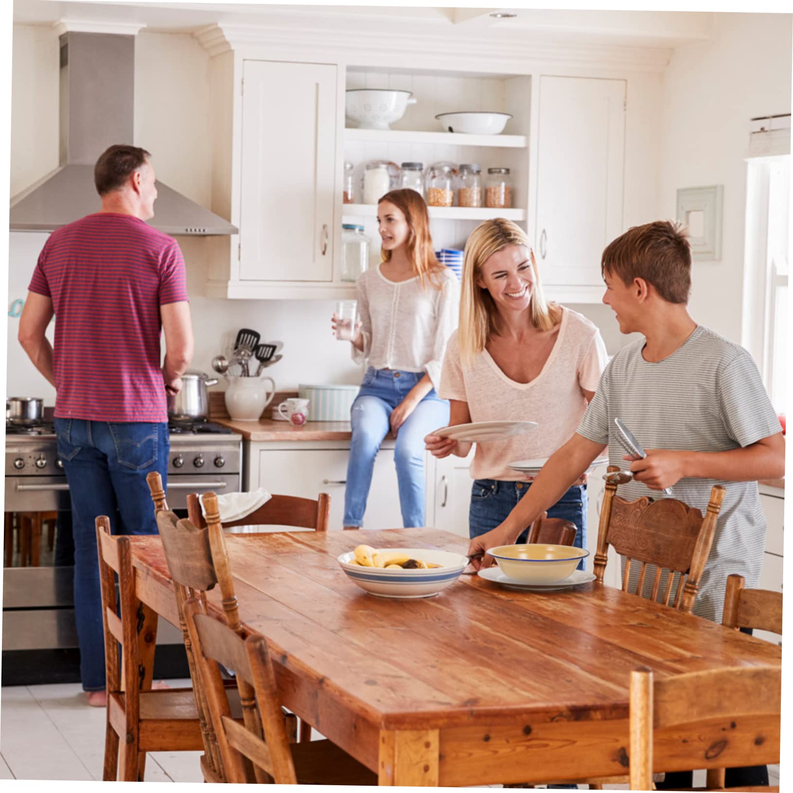 Alipis Grand Bassin Aluminium Renforcé Pour Laver Fruits Et Légumes Bol De Cuisine Pour Salades Et Desserts Pour Usage Domestique Et Restauration