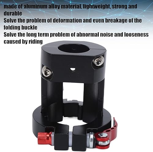 Miniatura 2 de Abrazadera plegable de la vespa, abrazadera plegable de la vespa eléctrica de la aleación de aluminio, piezas resistentes del scooter de la