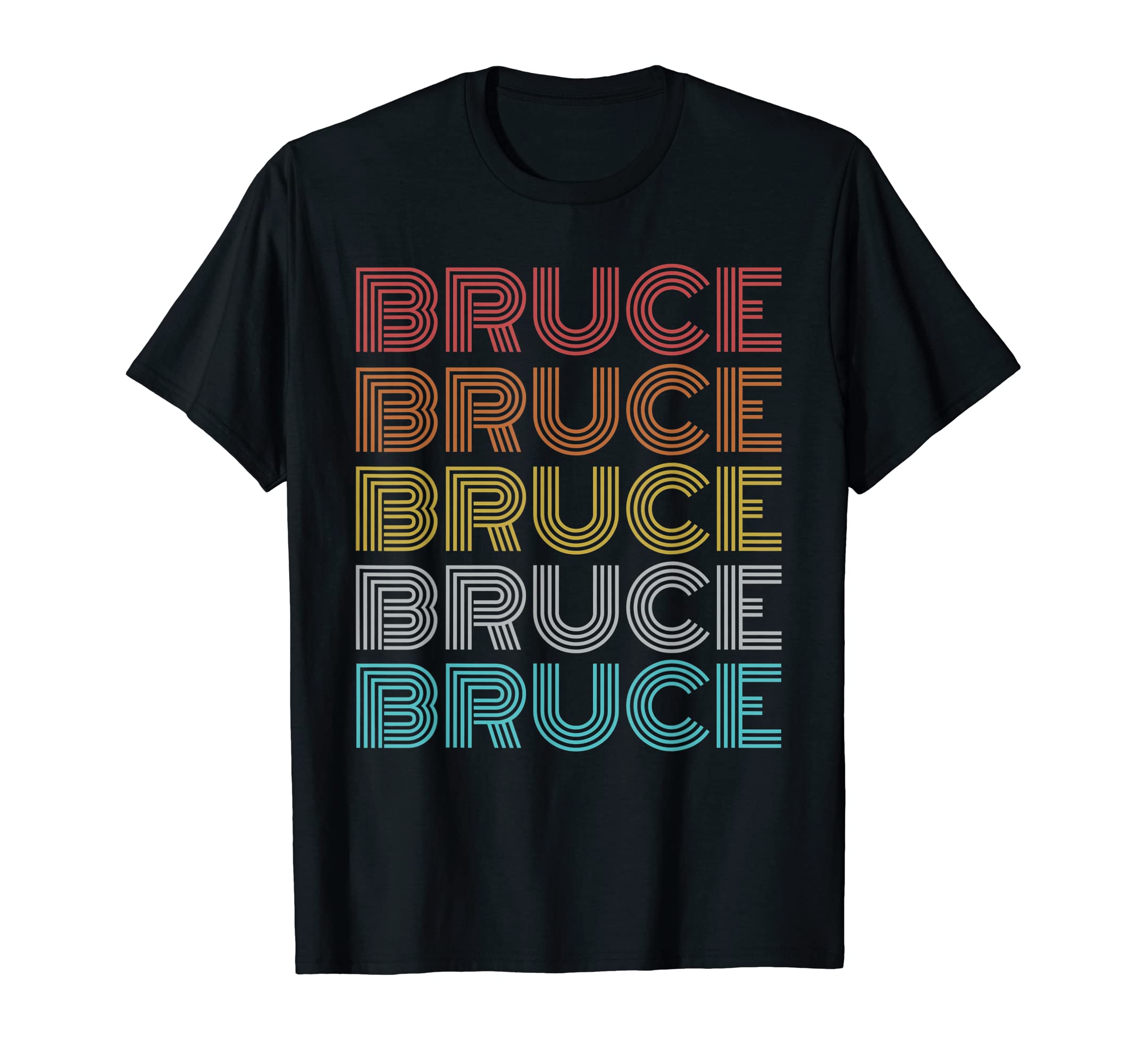 Retro Vintage Bruce T-Shirt