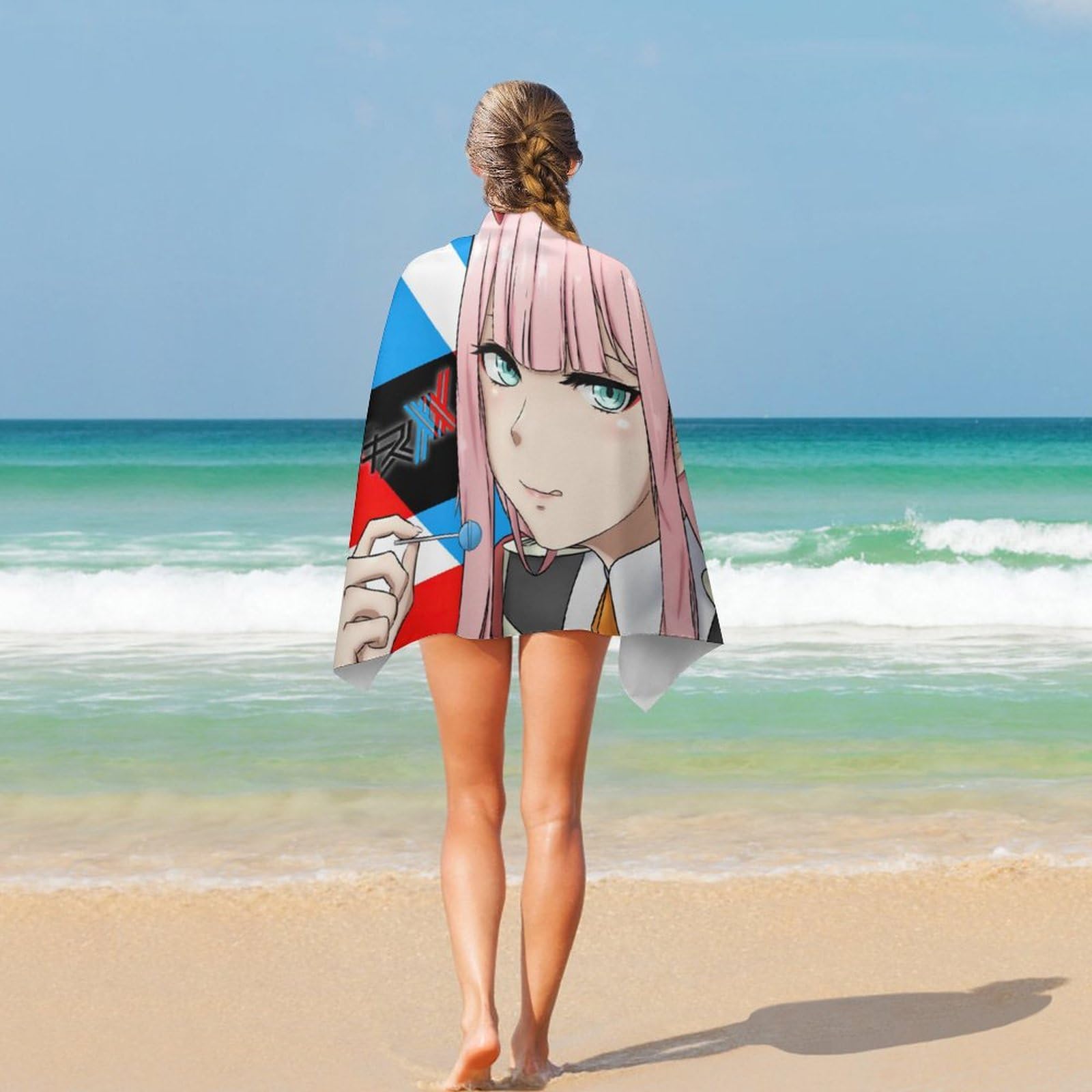 ⚠️プレミア⚠️ ダリフラ ゼロツー 限定100個クッションブランケット