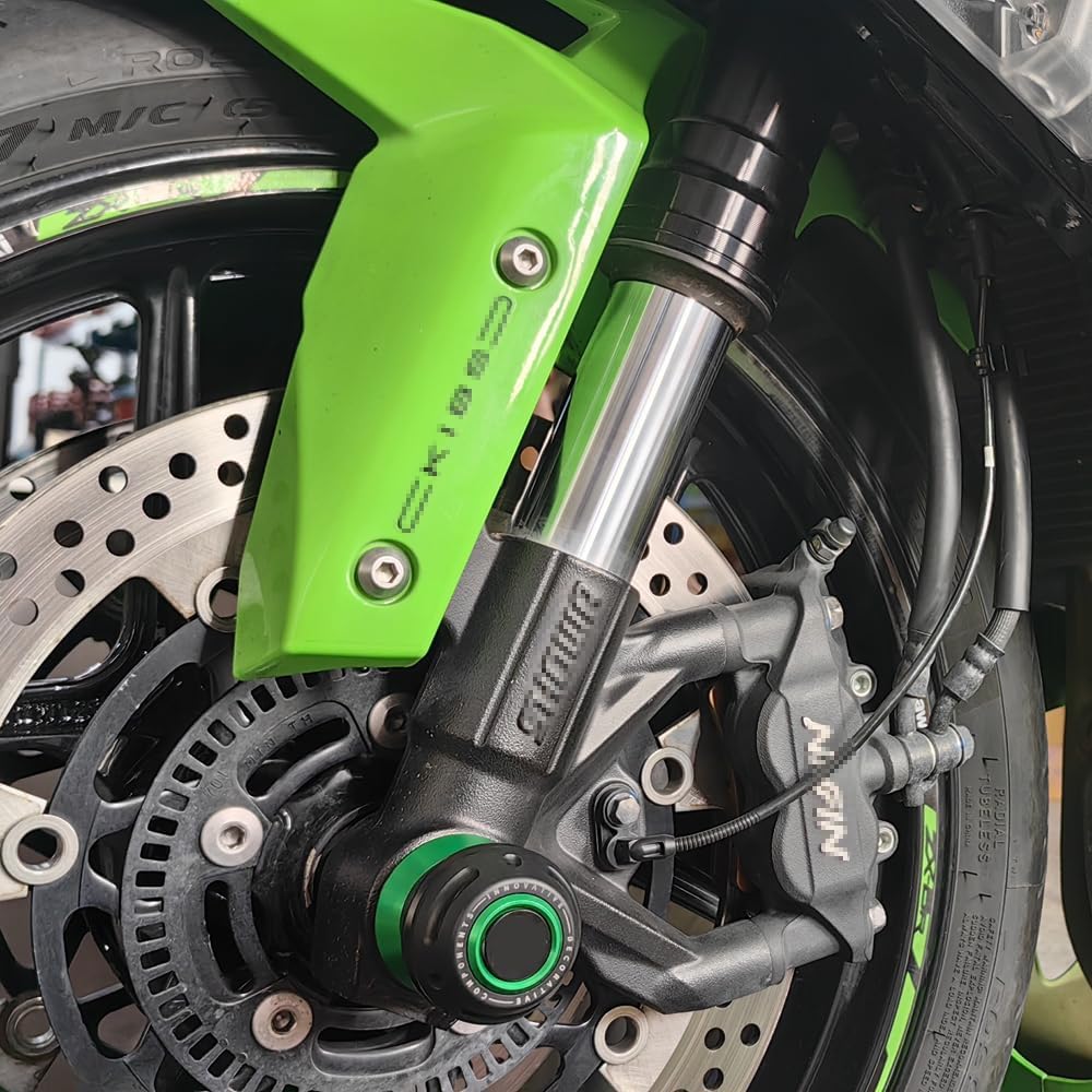 Rear & Fork Axle Fork Slider For ZX6R GN