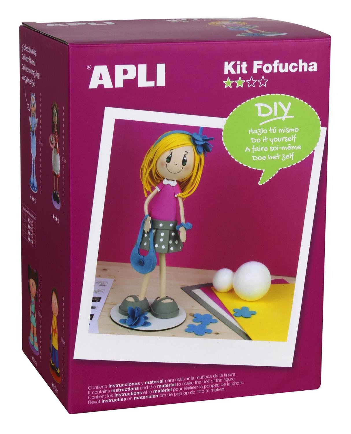 APLI Kids - Kit Fofucha Niño - Casas De Muñecas