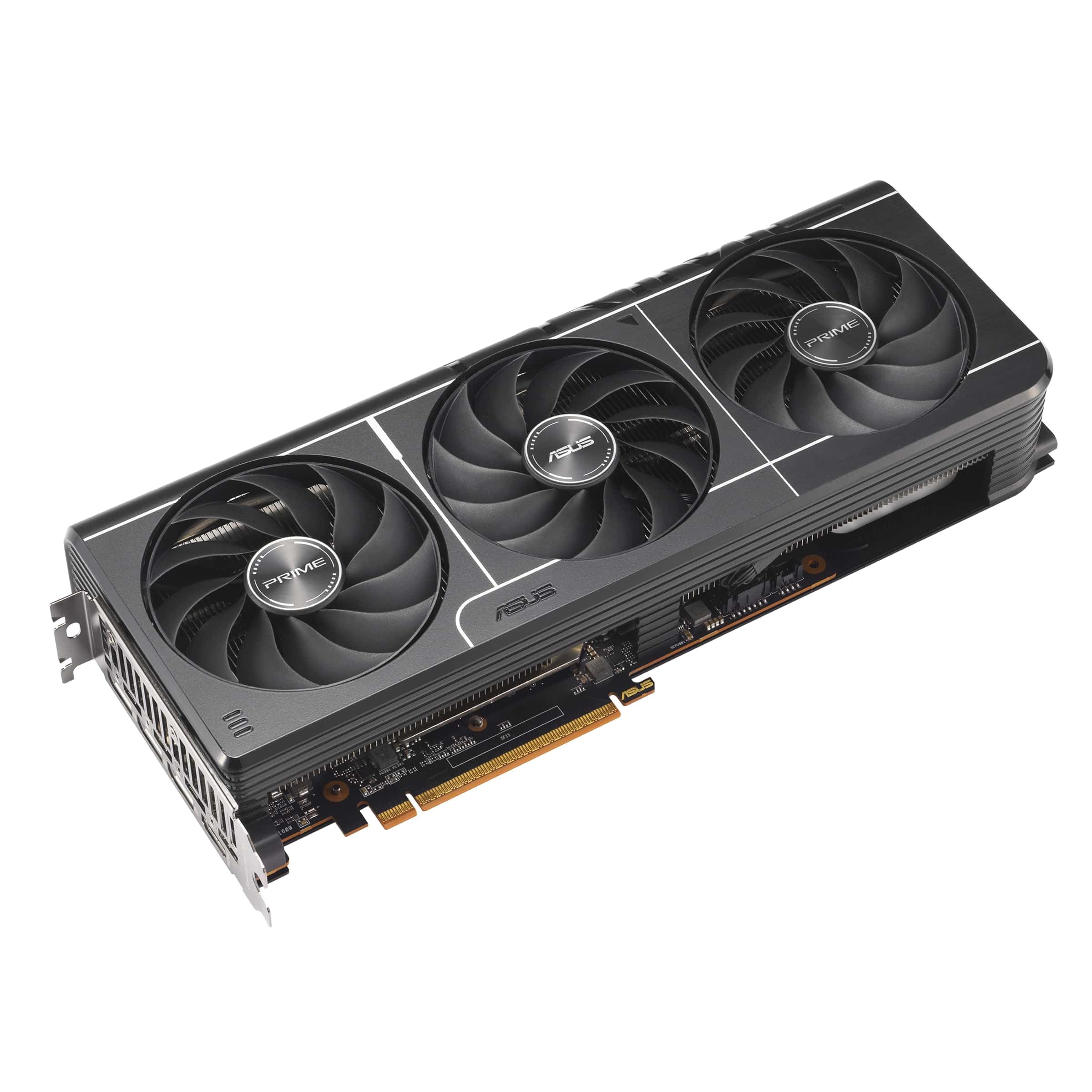 ASUS PRIME RX 9070 XT OC Edition Scheda Grafica 16 GB GDDR6 256 Bit PCIe 5.0 HDMI 2.1 DisplayPort 2.1 Nero