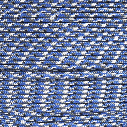 West Coast Paracord 425 Paracord (3mm) - 10, 25, 50 or 100 Foot Hanks - Made of 100% Nylon - For Tactical, Crafting, Survival, General Use