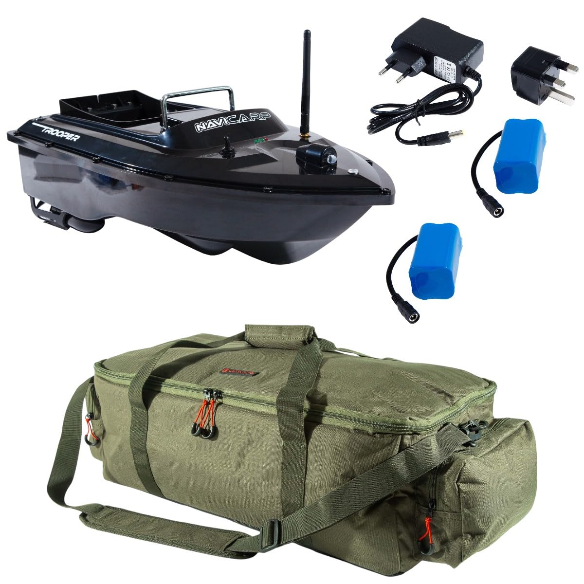 Kit Bateau Amorceur Trooper Complet - Ensemble Carpe
