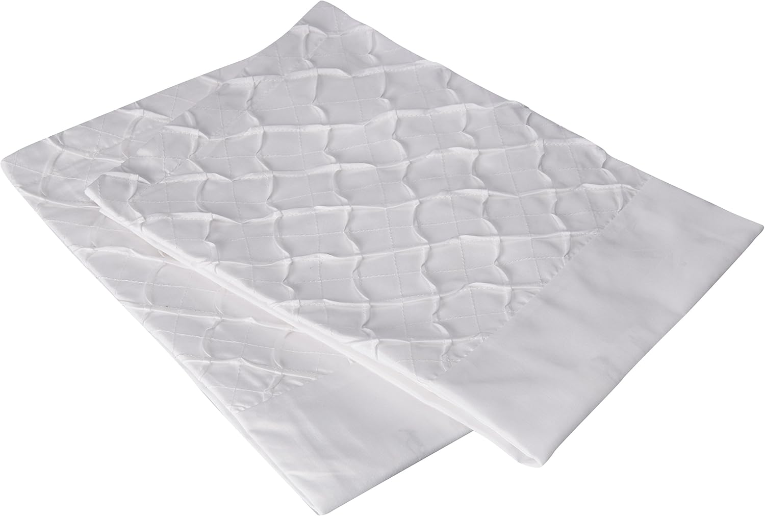 Stone Cottage Mosaic Euro Shams, European, White