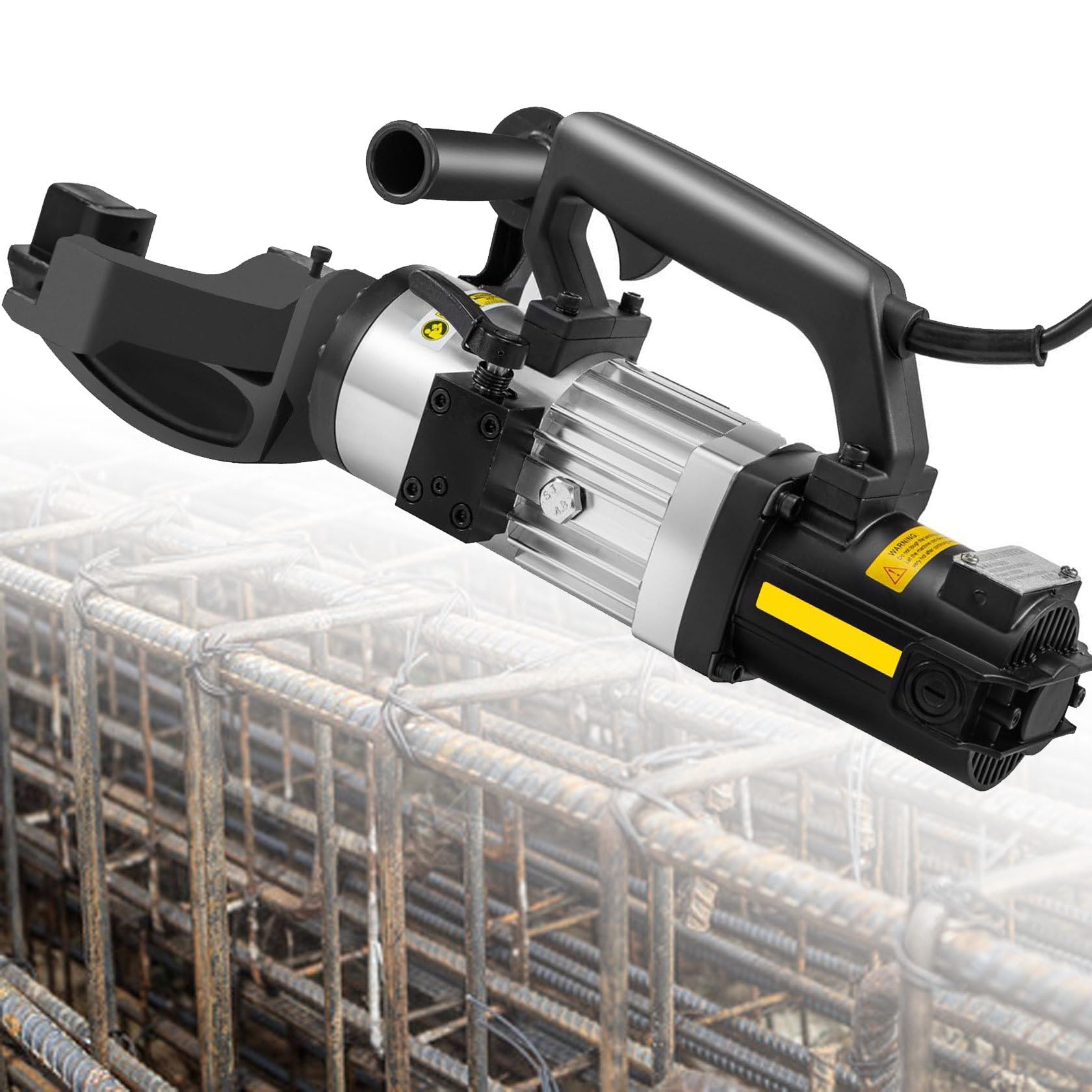 SBCGFY Electric Hydraulic Rebar Bender, 1500W Hydraulic Rebar Bending Machine, 5S Steel Bar Bending With 130° Bending Angle