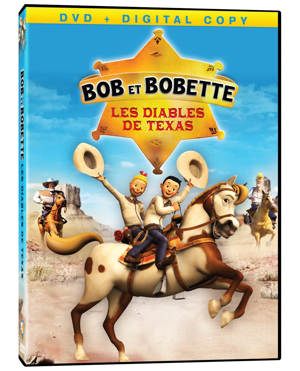Bob et Bobette & les diables du Texas - With Digital Download (Version française) [DVD]