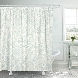 Christmas 72 X 72 Inch Shower Curtains Hooks Included Home Decor