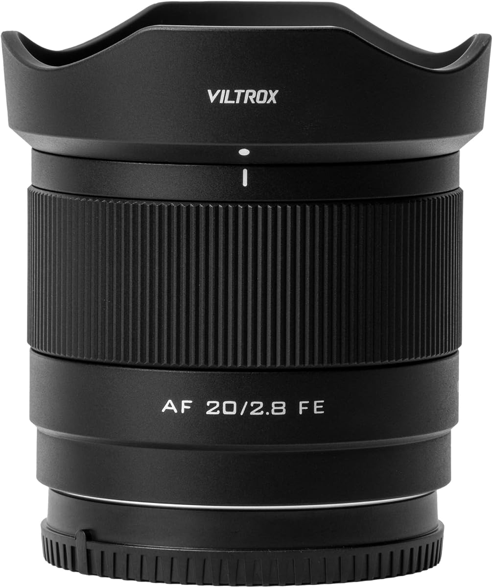 VILTROX 0.787 in f2.8 FE, 0.787 in f/2.8 e-Mount Lente de cámara de fotograma completo Lente de enfoque automático ultra gran angular para Sony a7CR a7C a7CII a6700 ZV-E100 a6400 a6600 a7III a7IV