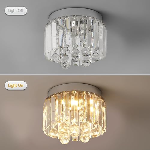 Miniatura 122 de Moderno candelabro de cristal LED, iluminación empotrada, lámpara colgante con control remoto para sala de estar, comedor, dormitorio, isla