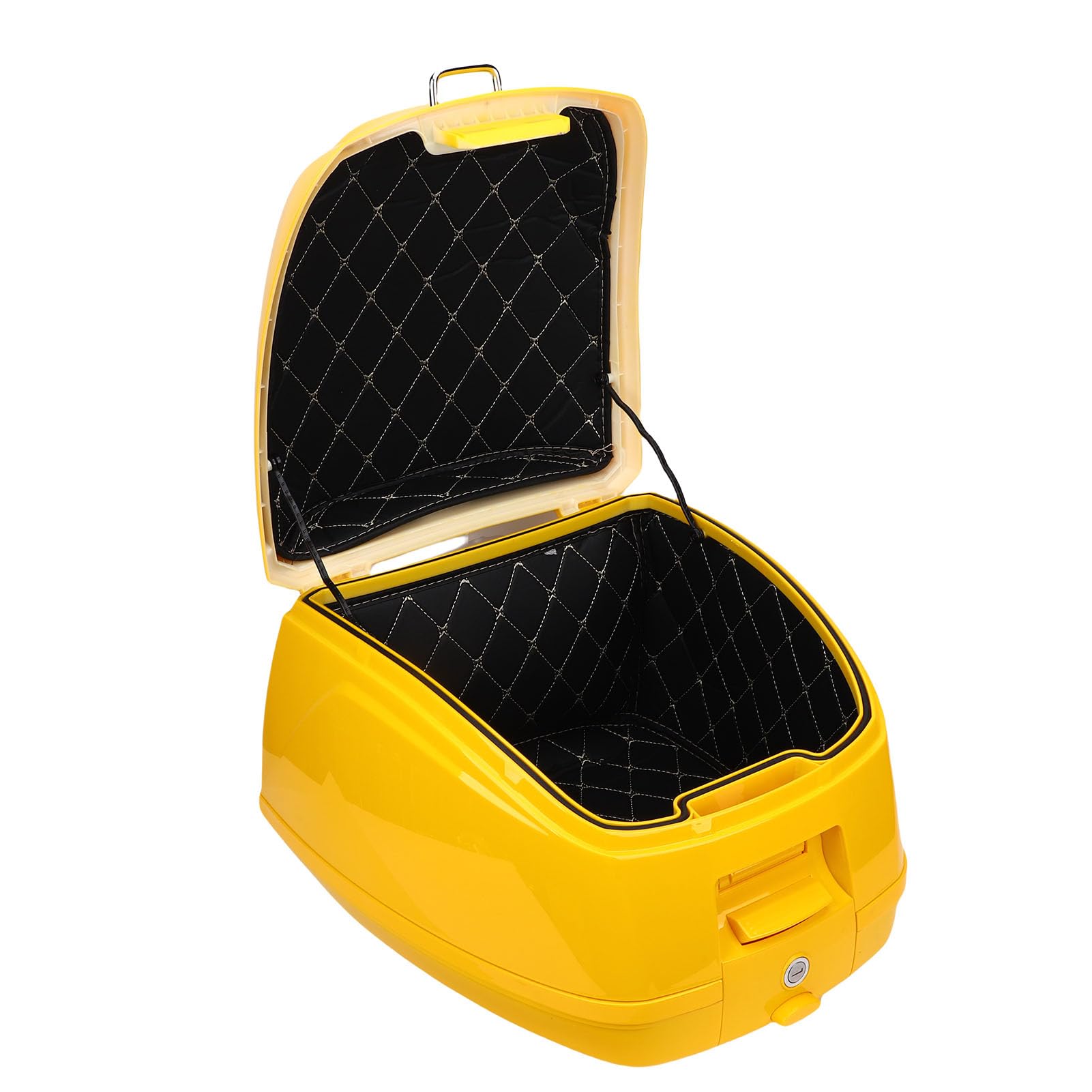 Tissting Top Case Moto 32L Imperméable Coffre Arrière de Rangement avec Verrou Anti-Vol pour Scooter Électrique