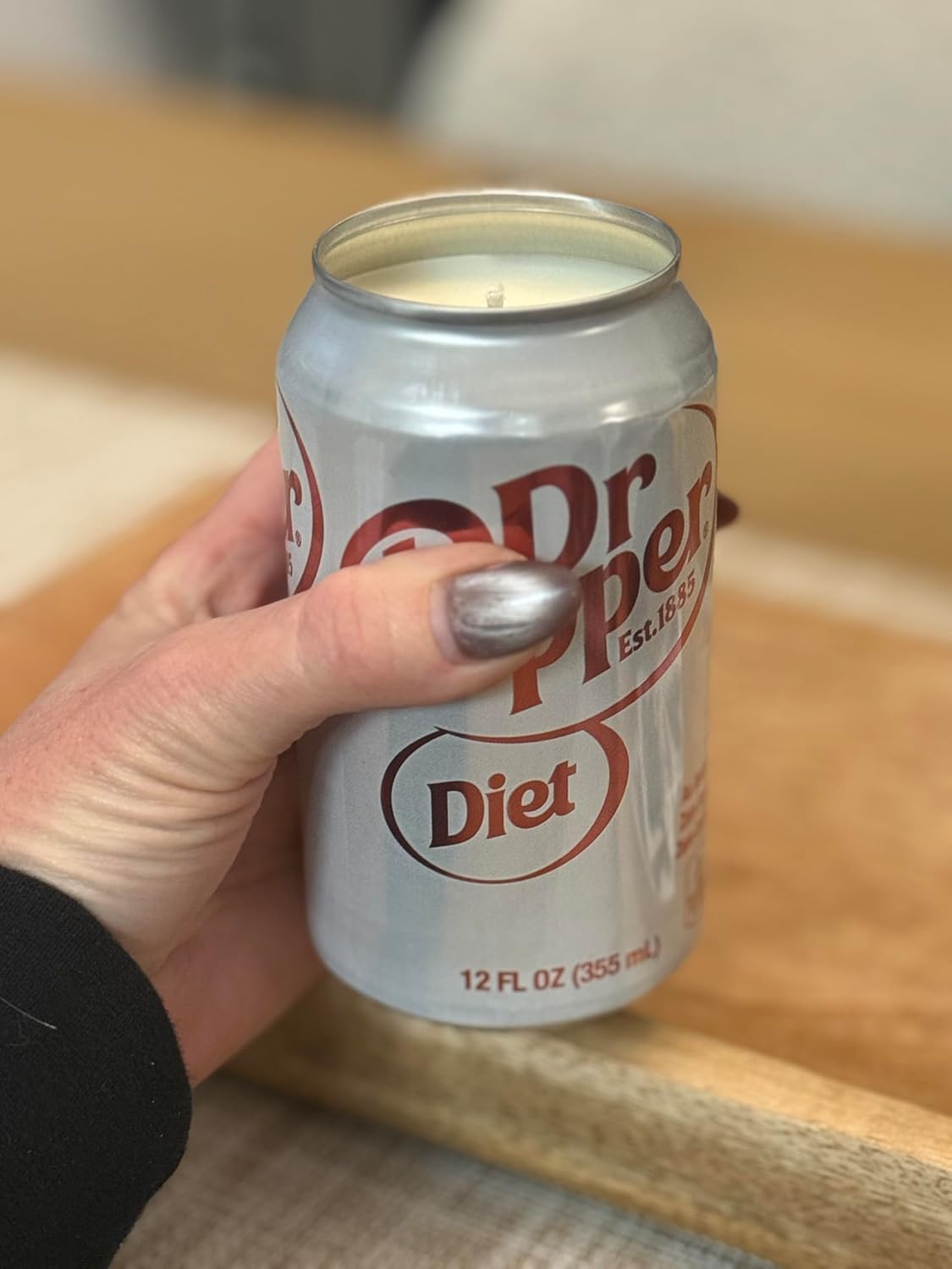 Diet Doctor Pepper Soda Can Candle, Smells Like The soda, Birthday, Holiday Christmas Gift Idea, Unique Candle, Fun Candles - Image 3