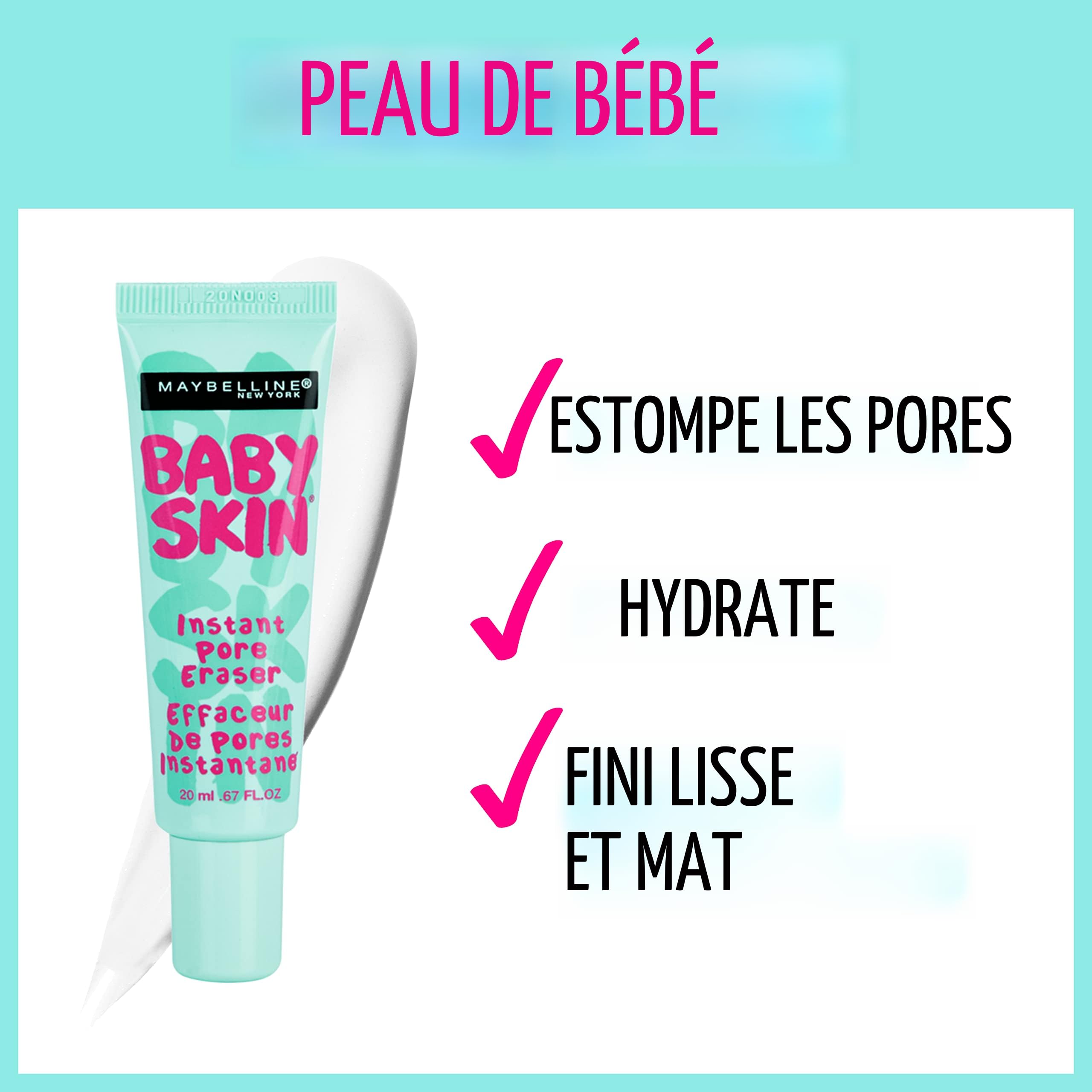 Maybelline New York Baby Skin Correcteur de Pores Instantané Base
