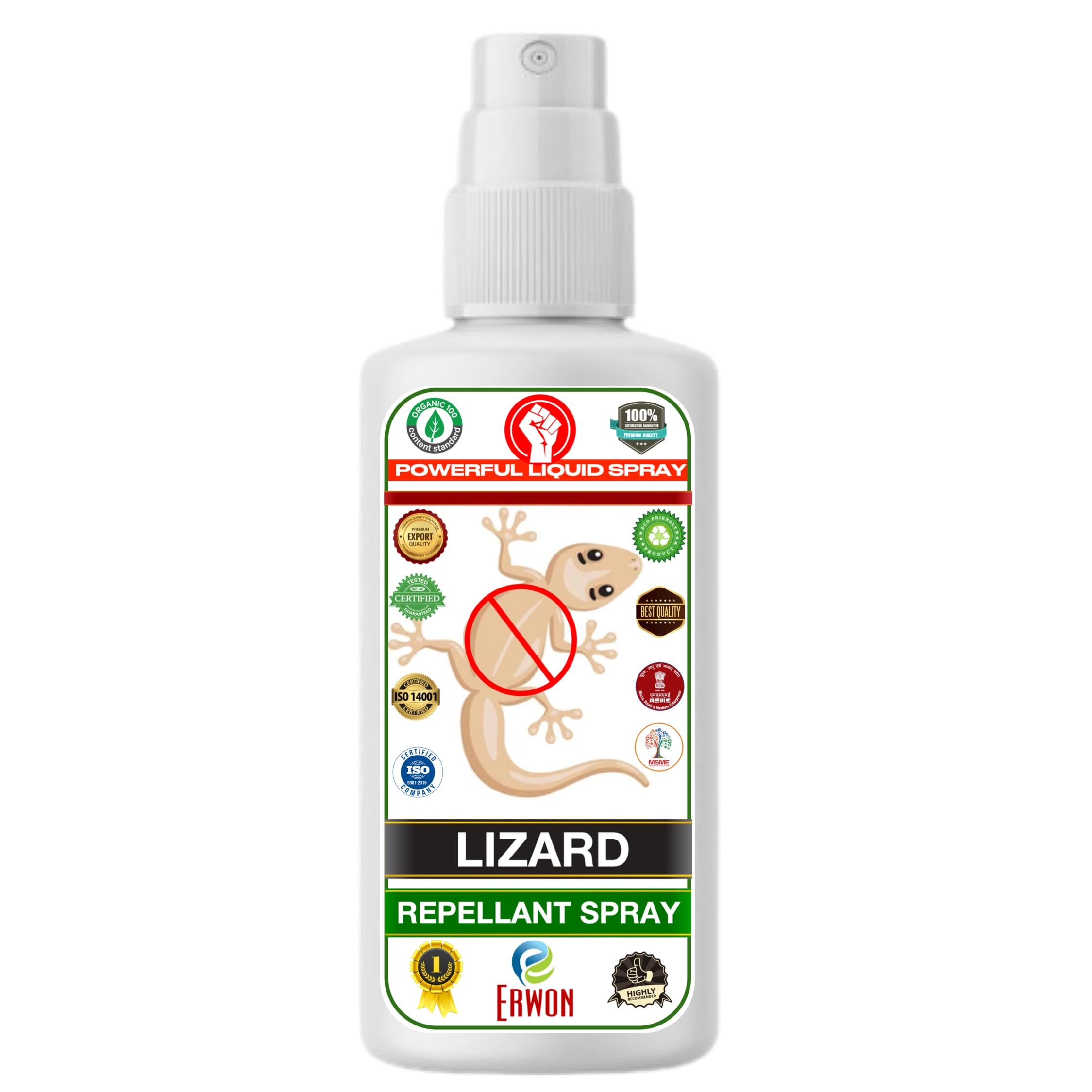 Erwon® Lizard Repellant Spray | Pure Herbal Lizard Repellent for Home | Pet-Friendly I Non-toxic & Biodegradable | Irritant-Free I Chemical-Free (15 Days Protection) (500 ml) (B0D8V6ZV8V) Amazon Price History, Amazon Price Tracker