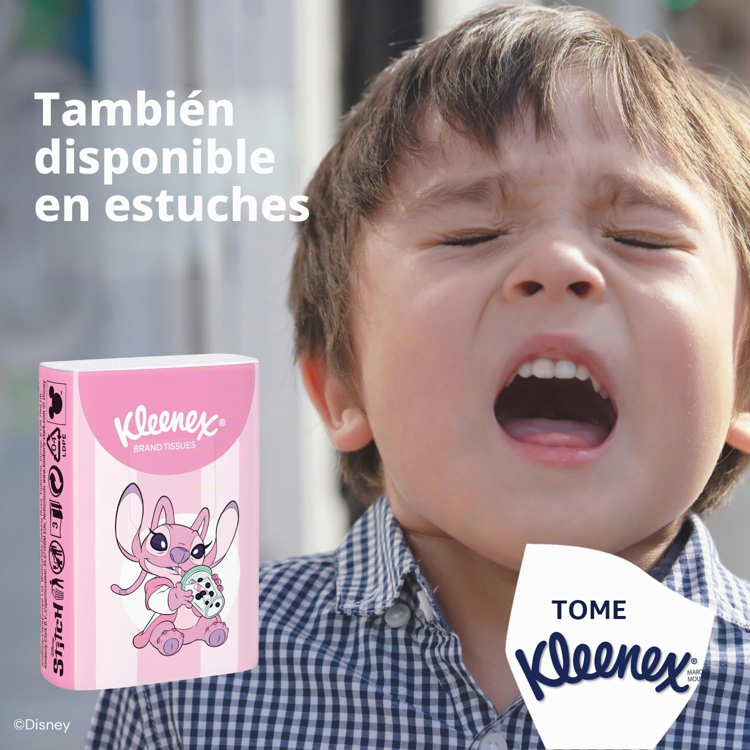 Kleenex P48 Caja Collection Cubo Disney Pañuelos (3416300)