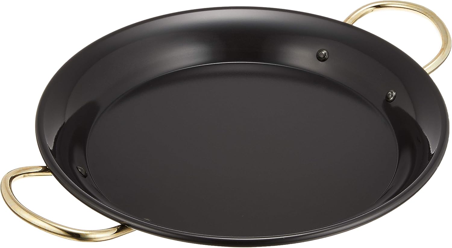 EBM Iron Blue Temper Paella Pot, 14.2 inches (36 cm)