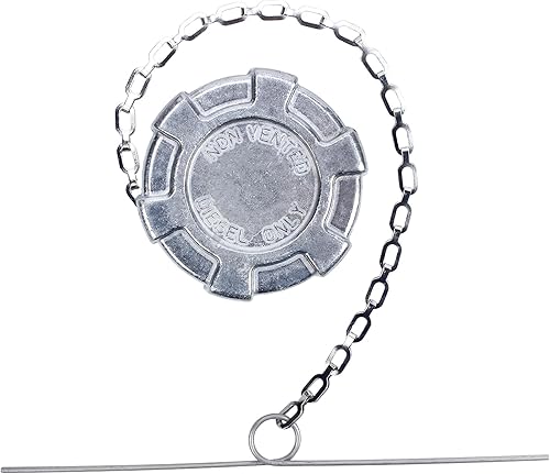 Miniatura 14 de Tapa de combustible diesel sin bloqueo,Tamaño nominal de 4", sin ventilación,Tapa de combustible de aluminio para Peterbilt Sin