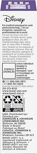 Miniatura 23 de Band-Aid Vendajes adhesivos de marca para cortes y rasguños menores, cuidado de heridas con personajes de princesas de Disney, vendajes divertidos