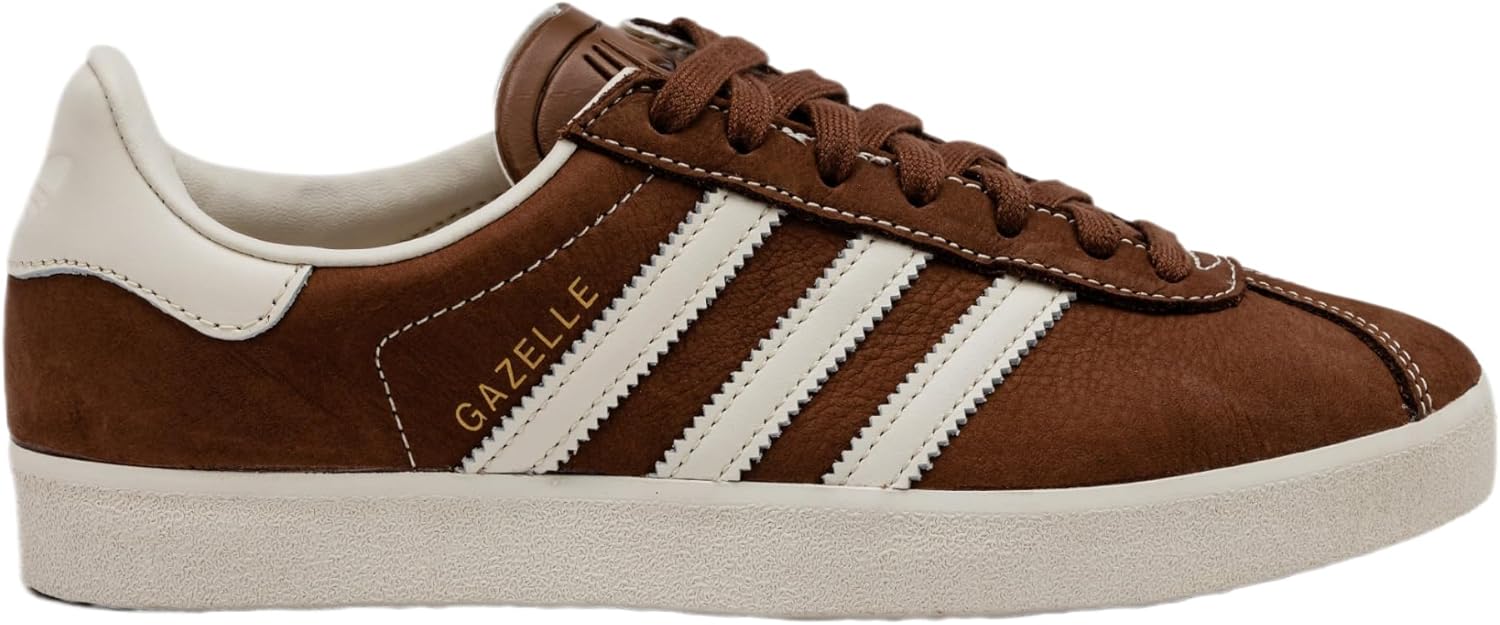 adidas Men's Gazelle 85 Sneaker, Preloved Brown, Size 10