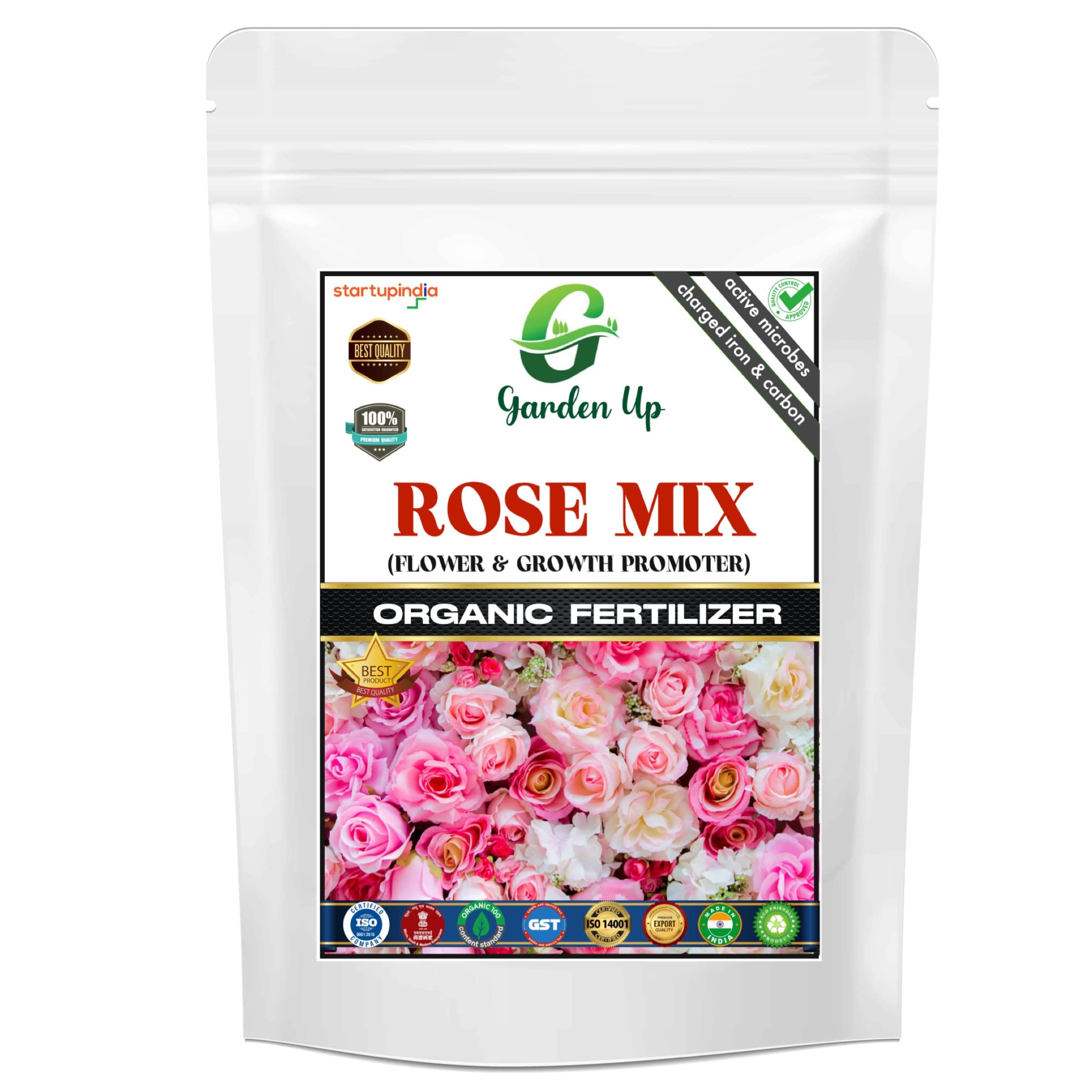 Garden up™ Rose Mix Organic Fertilizer With Flower & Growth Promoter (400 gm) (B0B78HHN3N) Amazon Price History, Amazon Price Tracker