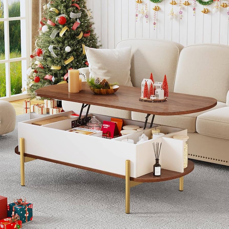 【美品】リフトアップテーブル ホワイト 楽天市場】リフトアップテーブル（完成品/要組立完成品）（テーブル