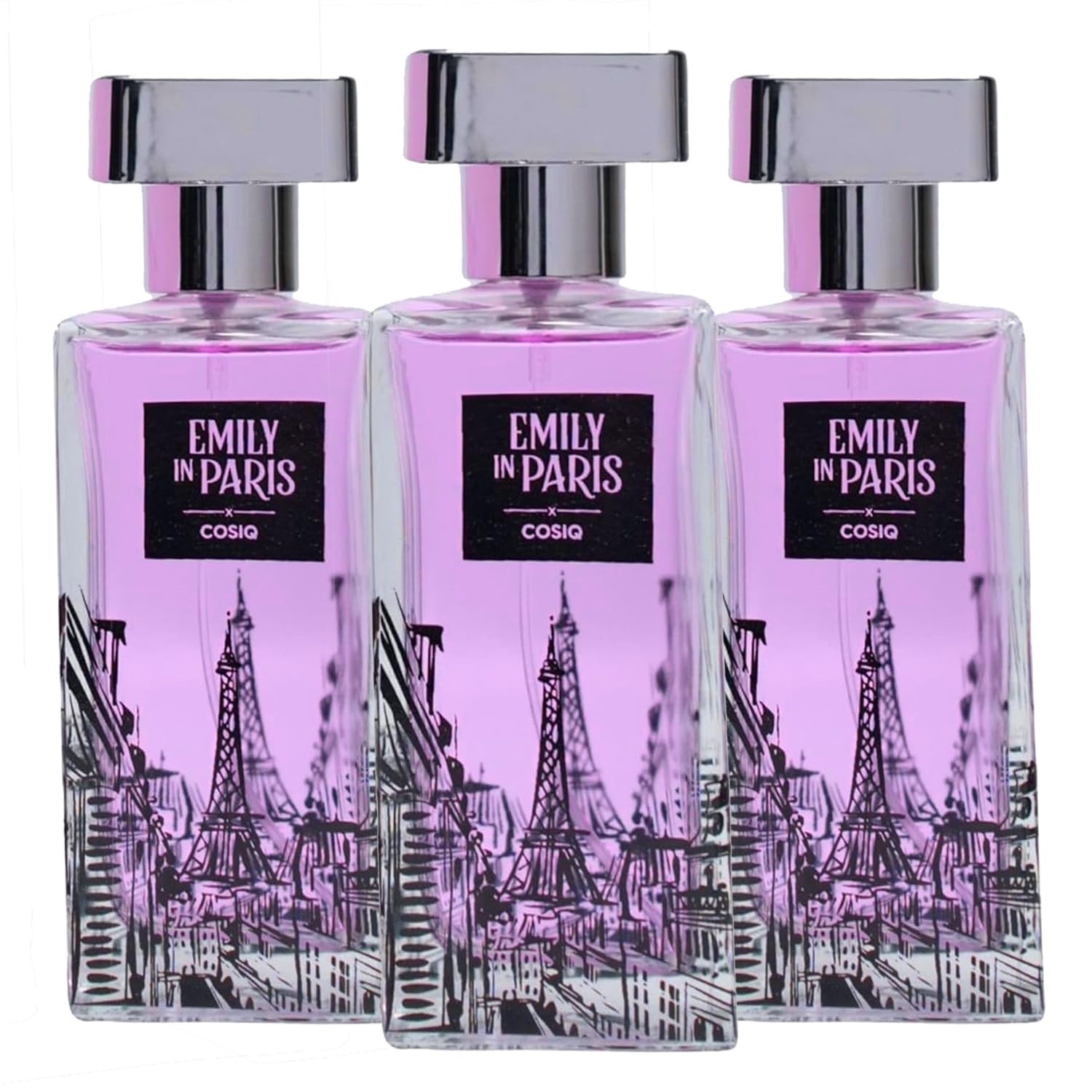 Cos-IQ Merci Eau de Parfum (EDP) Perfume | Long-Lasting Fragrance | Aromatic Fougere | for Men, 100ml (Pack of 3)