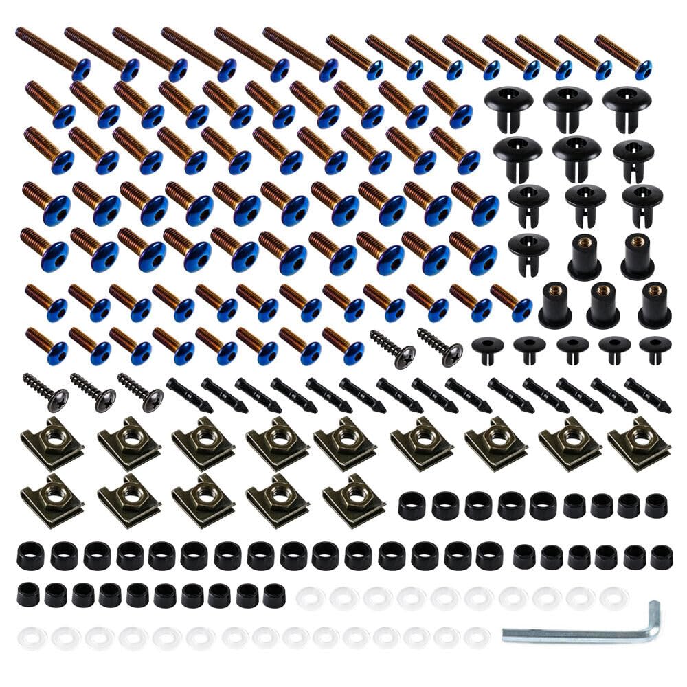 Motorcycle Fairing Complete Bolts Kit Stainless Steel Screws Fit for Honda CBR900RR 1992 1993 1994 1995 1996 1997 1998 1999 2000 2001 2002 2003