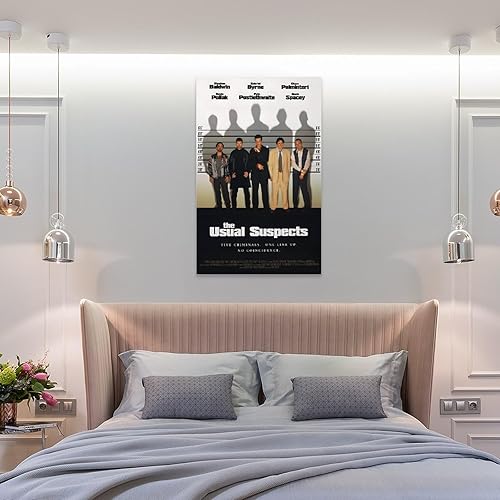 Miniatura 8 de Póster de The Usual Suspects Retro Movies Posters de los años 90 Vintage Arte de Pared Cuadro Póster Impresión en Lienzo Póster Obras de Arte