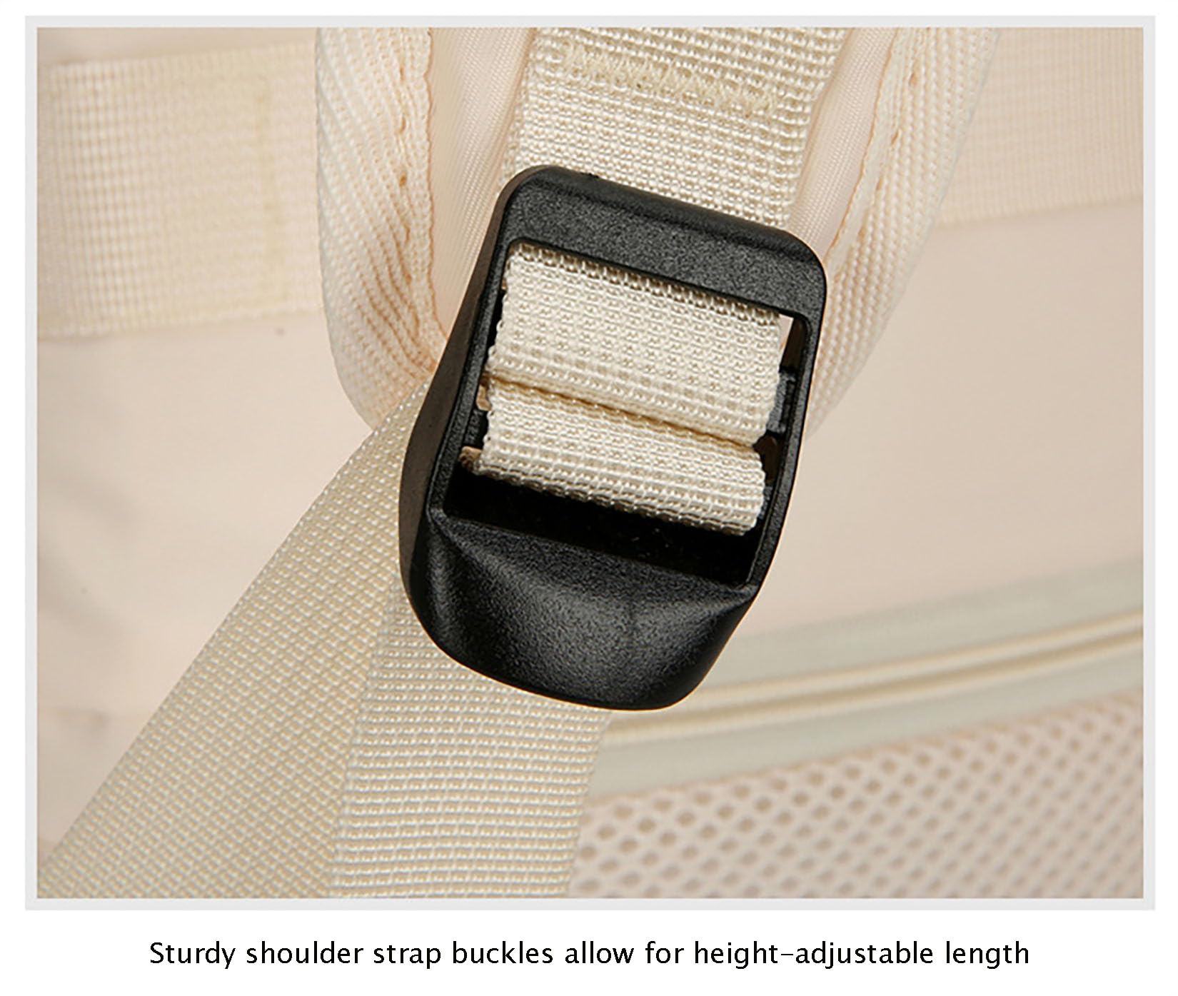 Zaino da viaggio, zaino per laptop di grande capacità con scomparto per scarpe, borsa da viaggio nera resistente all'acqua con cinghie traspiranti